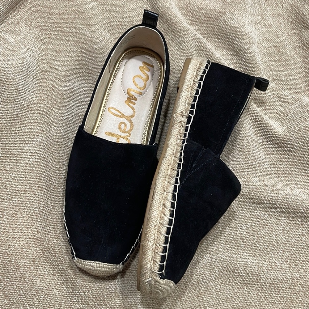 Sam Edelman black espadrilles